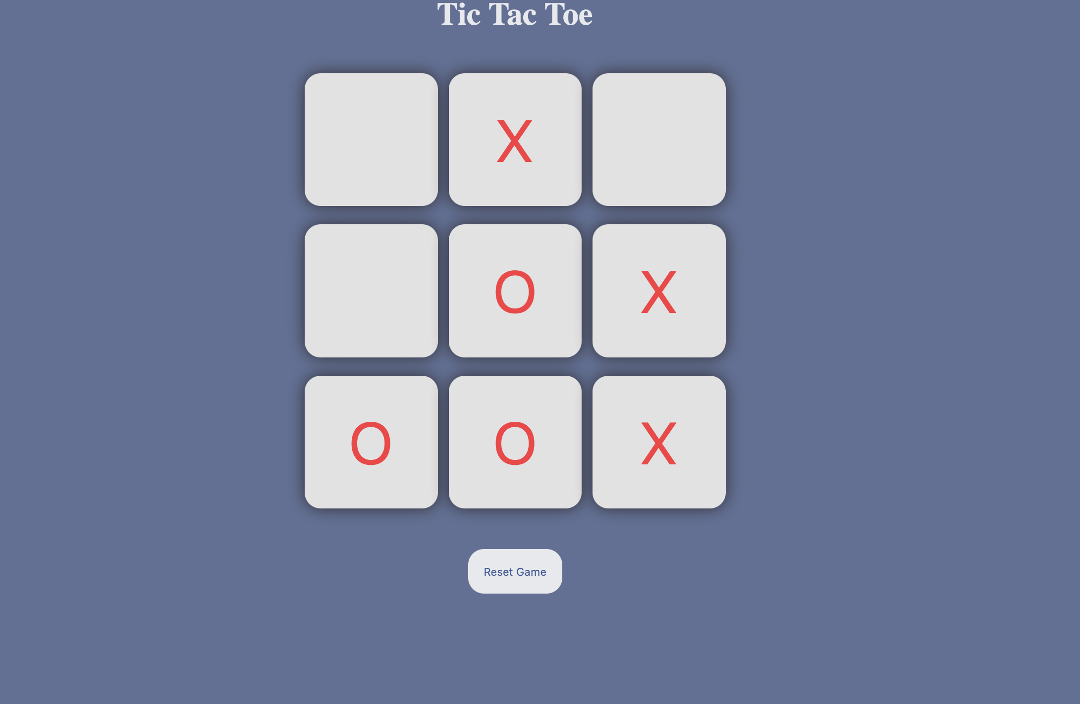 Noughts and Crosses